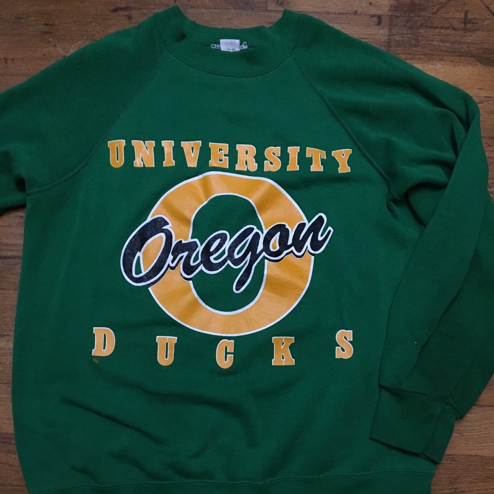 Vintage University of Oregon crew neck sweatshirt